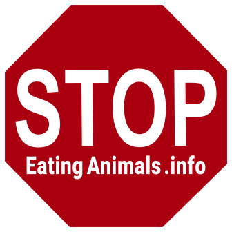 free stop eating animals sticker